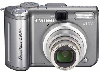 Canon PowerShot A610 foto
